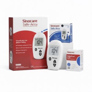 Glucometro + Tirillas + Lancetas (SinoCare)